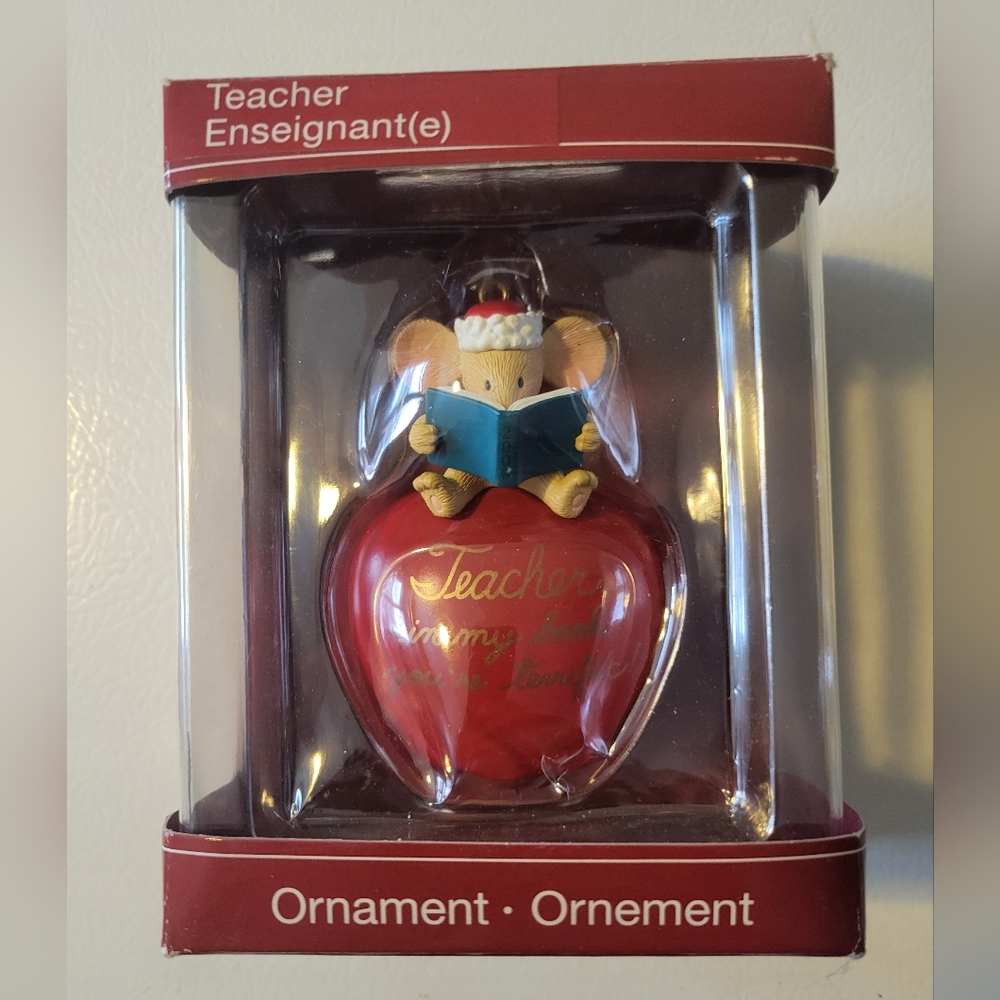 American Greetings  Christmas Ornament 2008 Teacher in my book your terrific!
